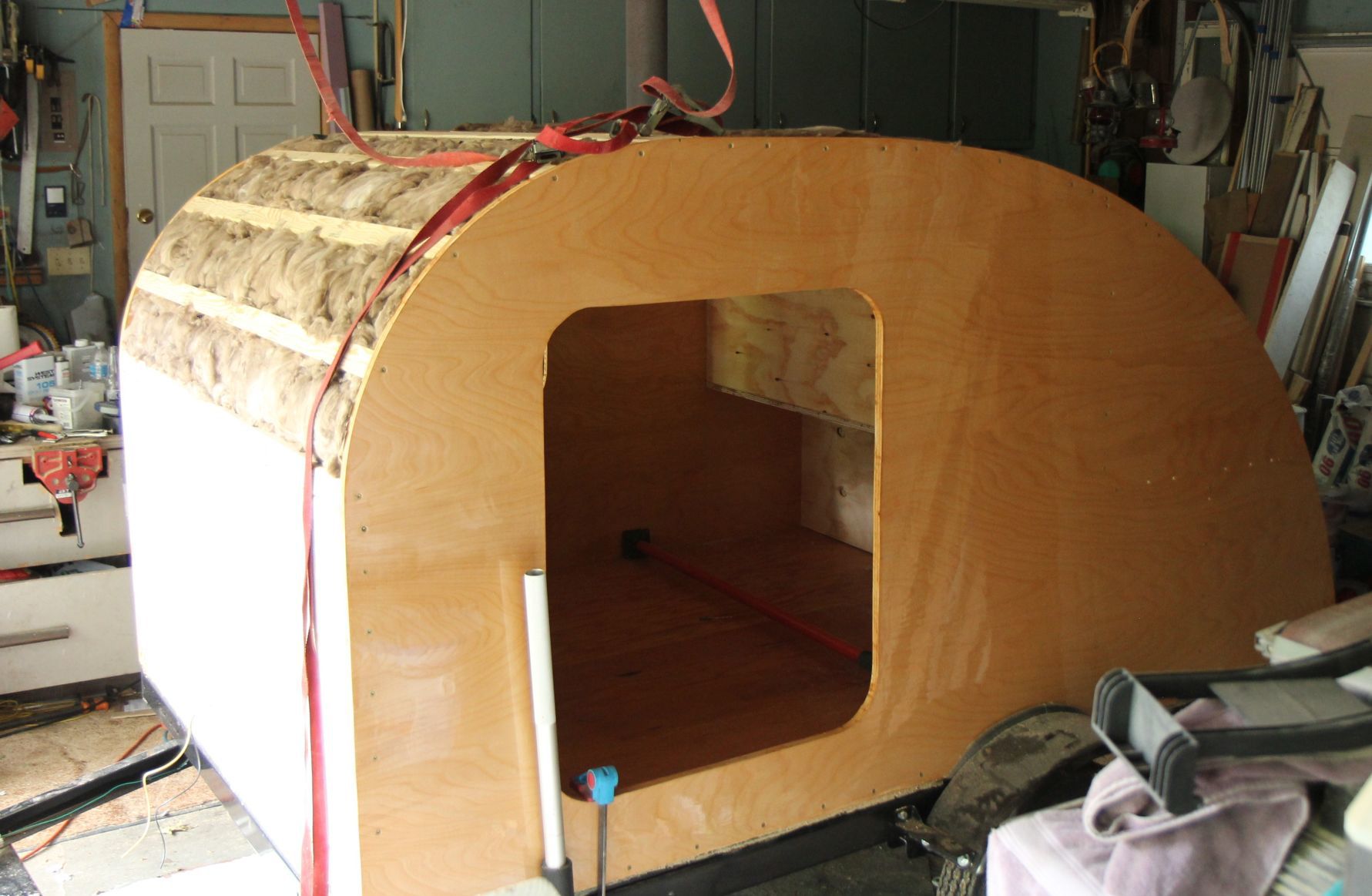 Big Woody teardrop trailer